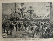 Illustrazione originale stampa usato  Viu