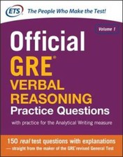 Official gre verbal for sale  Montgomery