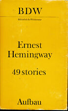 Ernest hemingway 49 gebraucht kaufen  Leipzig