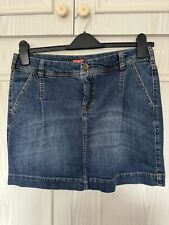 white s woman denim skirt for sale  OAKHAM