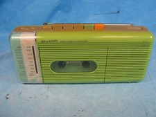 Gravador cassete rádio afiado vintage 1980 QT-50 verde espuma do mar - FRETE GRÁTIS comprar usado  Enviando para Brazil