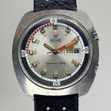 MOVIMENTO AUTOMÁTICO DE SEGURANÇA VINTAGE PRECIMAX AQUAMAX 43MM AÇO INOXIDÁVEL, usado comprar usado  Enviando para Brazil