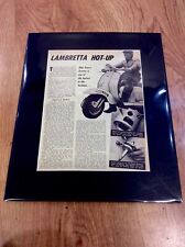 Lambretta original vintage for sale  LLANDUDNO