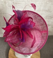Hatbox pink purple for sale  BRISTOL