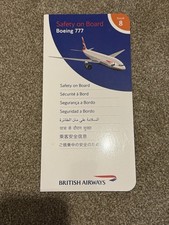 British airways b777 for sale  FOLKESTONE