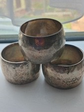 Three silver plated for sale  EXMOUTH