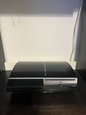 Console Sony PlayStation 3 PS3 Fat System preto 80GB CECHK01 testado funciona comprar usado  Enviando para Brazil