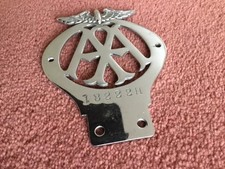 Vintage car badge. for sale  GLOSSOP
