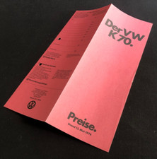 K70 preisliste seiten gebraucht kaufen  Bergisch Gladbach