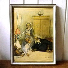 Rare dessin signé d'occasion  Wimille