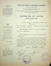 Paul gavault autorisation d'occasion  Angers-