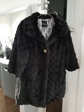 Webpelzjacke schwarz . gebraucht kaufen  Ribnitz-Damgarten