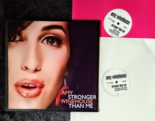 Usado, AMY WINEHOUSE STRONGER THAN ME SET  OF 2 X UK 12" PROMO + FREE CUSTOM PIC SLEEVE comprar usado  Enviando para Brazil