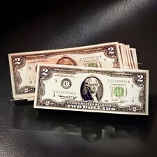Lote raro de 10 notas sequenciais nítidas não circuladas de US$ 2 do Bicentenário 1976 comprar usado  Enviando para Brazil