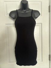 Bershka black ribbed for sale  West Hartford