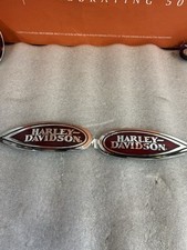Emblemas de tanque Harley Davidson fabricante de equipamento original Red Softail Heritage comprar usado  Enviando para Brazil