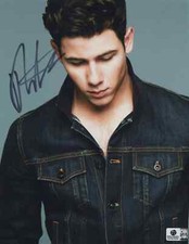 ~ Nick Jonas ASSINADO autógrafo 8X10 FOTO ORIGINAL com série # certificado de autenticidade Jonas Brothers~ comprar usado  Enviando para Brazil