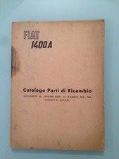 Manuale fiat 1400 usato  Foligno