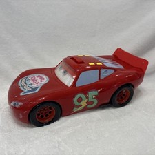Disney Pixar Cars Big Personality Lightning McQueen 14" carro falante funciona!! comprar usado  Enviando para Brazil
