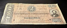 Dollar schein konföderierte gebraucht kaufen  Berlin