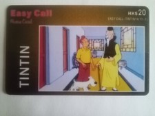 Carte téléphonique tintin d'occasion  Montreuil