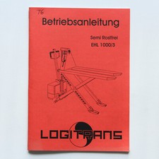 Logitrans ehl1000 elektro gebraucht kaufen  Duderstadt