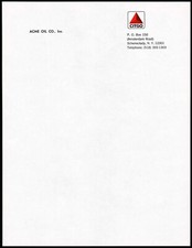 Vintage letterhead acme for sale  Clinton