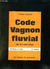 Code vagnon fluvial d'occasion  Pontorson
