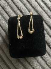 9ct gold earrings for sale  BRIGHTON