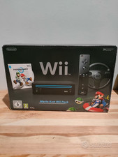 nintendo wii console black usato  Saviore dell'Adamello