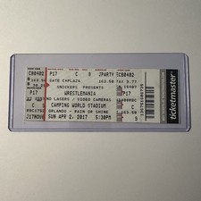 2017 wwe wrestlemania for sale  Sanford