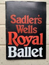 Sadler wells royal for sale  EASTBOURNE