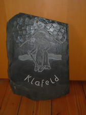 Schiefertafel klafeld hüttenm gebraucht kaufen  Wenden