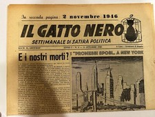 Giornale gatto nero usato  Italia