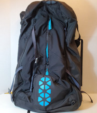 Mochila preta Boreas Tsum Trek 55 caminhada acampamento ao ar livre, usado comprar usado  Enviando para Brazil