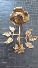 Kleinkunst messingrose haken gebraucht kaufen  Bergheim