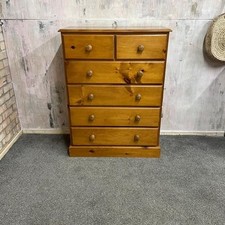 Solid pine chest for sale  ST. NEOTS