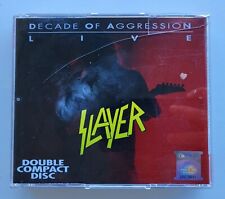 Usado, Slayer Decade Of Aggression Live Double CD 1991 American Recordings/RRE Warner comprar usado  Enviando para Brazil