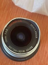 Voigtländer bjektiv super gebraucht kaufen  Wuppertal