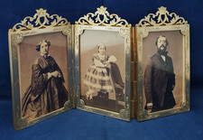 Cadre bronze laiton d'occasion  La Ferrière-sur-Risle
