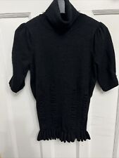 short sleeve polo neck jumper for sale  WIRRAL