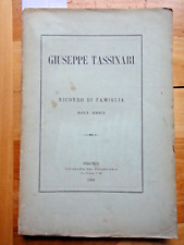 1884 giuseppe tassinari usato  Imola