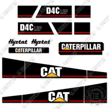 Compatível com Caterpillar D4C LGP Series 1 kit de decalque trator - 7 ANOS VINIL EXTERNO 3M! comprar usado  Enviando para Brazil
