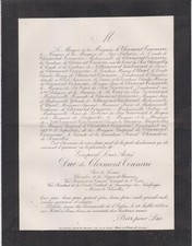 1889 faire part d'occasion  Toulouse-