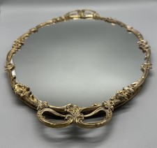 Vtg gold oval for sale  North East