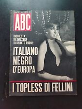 Rivista abc gennaio usato  Colle di Compito