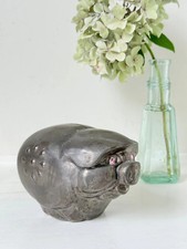 Vintage metal piggy for sale  DORKING