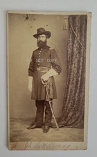 1860s cdv photo..armed for sale  USA