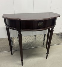Mesa console gaveta única vintage Bombay Company estilo federal madeira maciça comprar usado  Enviando para Brazil
