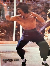 Bruce lee poster for sale  Rayne